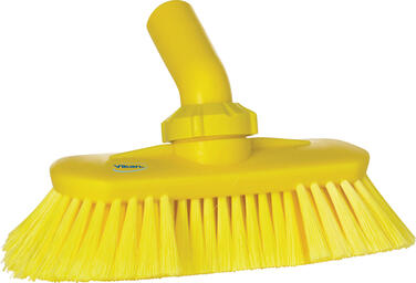 BROSSE A PASSAGE EAU ANGLE REGLABLE 24CM SOUPLE/FLEUREE JAUNE