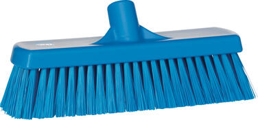 BALAI ALIMENTAIRE 30CM DOUILLE INCLINEE FIBRE MEDIUM BLEU