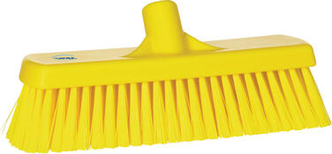 BALAI ALIMENTAIRE 30CM DOUILLE INCLINEE FIBRE MEDIUM JAUNE