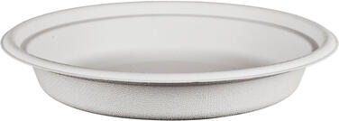 ASSIETTES FIBRE Ø 20,8 CM HAUTEUR 3,4 CM 70 CL X400