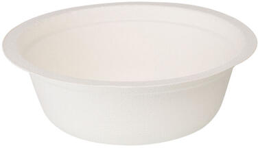 SALADIERS FIBRE DE CANNE RONDS SANS COUVERCLE Ø 114 MM 25 CL X1000