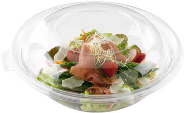 SALADIERS EN RPET CRISTAL Ø 23 CM HAUTEUR 9 CM 150 CL X100