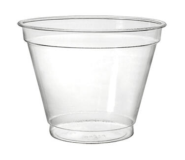 POTS ÉVASÉS EN PET 28 CL Ø 9,5 CM X800