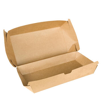 BOÎTES LUNCH KRAFT 235X135 MM H 80 MM X25