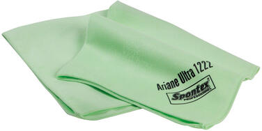 LAVETTE TISSEE MICROFIBRE VERT X5