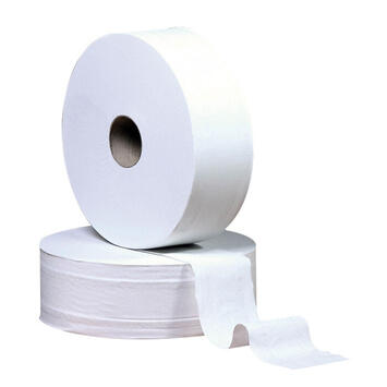 ROULEAUX DE PAPIER HYGIÉNIQUE EN OUATE RECYCLÉE 2 PLIS, 1444 FORMATS 9X18 CM 260 M X6