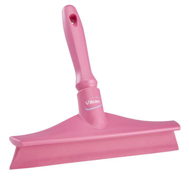 RACLETTE DE TABLE MONOLAME ULTRA-HYGIENIQUE MANCHE 24,5CM ROSE