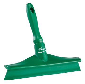 RACLETTE DE TABLE MONOLAME ULTRA-HYGIENIQUE MANCHE 24,5CM VERT
