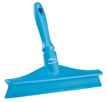 RACLETTE DE TABLE MONOLAME ULTRA-HYGIENIQUE MANCHE 24,5CM BLEU