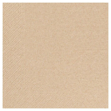 SERV 39X39 OUATE 2PLIS KRAFT C/18X100