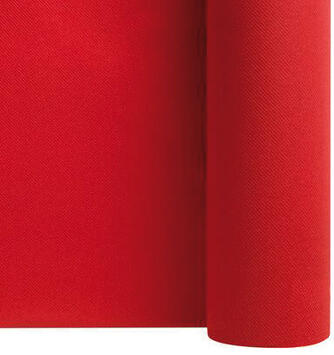 CHEMIN DE TABLE/TÊTE À TÊTE EN NON TISSÉ, AVEC PRÉDÉCOUPE TOUS LES 30 CM, 24M, LARGEUR 40 CM, ROUGE X4
