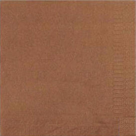 SERVIETTE 38X38CM OUATE GAUFRÉE 2 PLIS CHOCOLAT X900