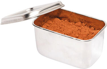 COUVERCLE POUR MINI-PLATS JAPONAIS INOX 10X6.5 CM