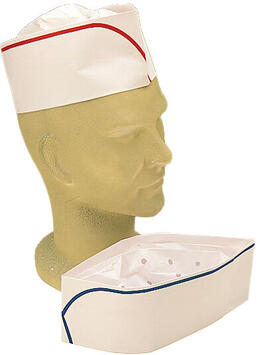 CALOTS EN PAPIER BLANC UNI X1000