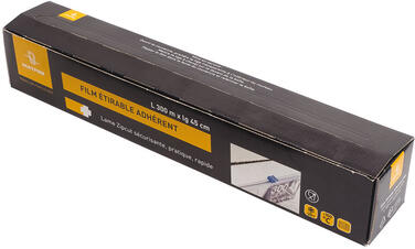 FILM ALIMENTAIRE EN BOÎTE DISTRIBUTRICE ZIP 45CM X300M