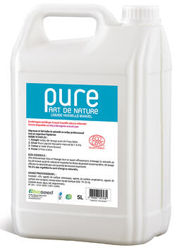 LIQUIDE VAISSELLE CONCENTRE MAINS PURE ECOCERT 5L
