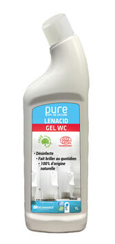 GEL DETARTRANT DESINFECTANT PURE LENACID ECOCERT 1 L