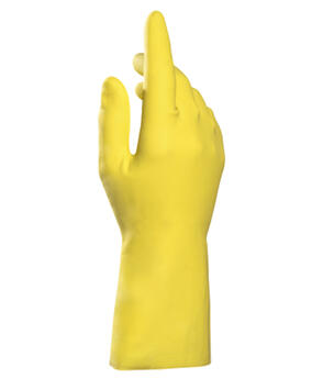 GANT LATEX JAUNE T10 PAIRE