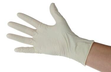 GANT LATEX BLANC NON POUDRÉ TECHLINE ESSENTIAL TAILLE M BOÎTE X100