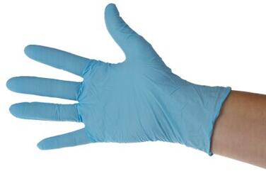 GANT NITRILE BLEU NON POUDRÉ TECHLINE ESSENTIAL TAILLE L BOÎTE X100