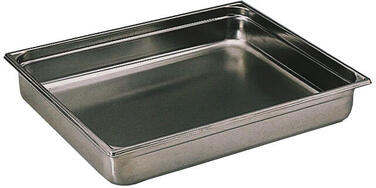 BAC GASTRONORME PLEIN SANS ANSE GN 2/1 PROFONDEUR 6.5 CM