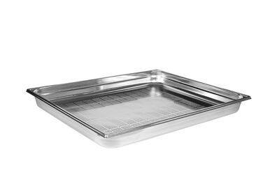BAC GASTRONORME PERFORÉ SANS ANSE GN 2/1 PROFONDEUR 6.5 CM