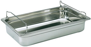BAC GASTRONORME PLEIN ANSES PANIER GN 1/1 PROFONDEUR 10 CM