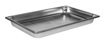BAC GASTRONORME PERFORÉ SANS ANSE GN 1/1 PROFONDEUR 5.5 CM