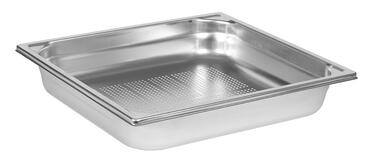 BAC GASTRONORME PERFORÉ SANS ANSE GN 2/3 PROFONDEUR 6.5 CM