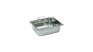 BAC GASTRONORME PLEIN ANSES ESCAMOTABLES GN 1/2 6.5 CM