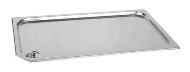 COUVERCLE INOX ÉTANCHE GN 1/1 POUR BAC GASTRONORME SANS ANSE