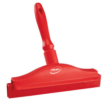 RACLETTE A MAIN ALIMENTAIRE DOUBLE-LAME 25CM ROUGE