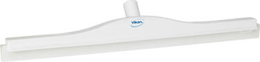 RACLETTE SOL ALIMENTAIRE DOUBLE-LAME 50CM BLANC