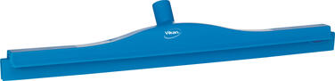 RACLETTE SOL ALIMENTAIRE DOUBLE-LAME PIVOTANTE 60CM BLEU