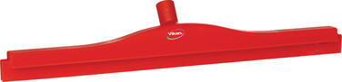 RACLETTE SOL ALIMENTAIRE DOUBLE-LAME PIVOTANTE 60CM ROUGE
