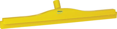 RACLETTE SOL ALIMENTAIRE DOUBLE-LAME PIVOTANTE 60CM JAUNE