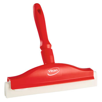 RACLETTE A MAIN MOUSSE 25CM ROUGE