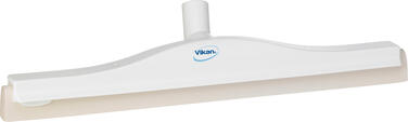 RACLETTE SOL ALIMENTAIRE MOUSSE PIVOTANTE 50CM BLANC