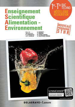 LIVRE BAC PRO ENSEIGNEMENT SCIENTIFIQUE ALIMENTATION ENVIRONNEMENT