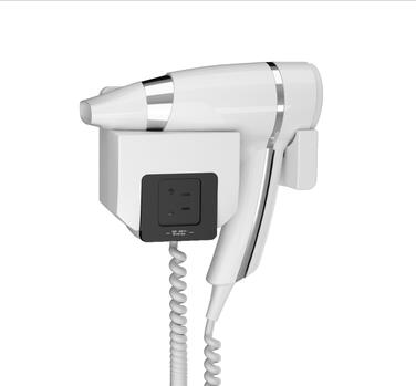 SÈCHE-CHEVEUX BRITTONY BLANC 1600W AVEC PRISE MONOTENSION