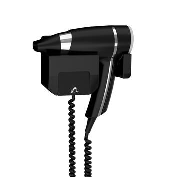 SÈCHE-CHEVEUX BRITTONY NOIR 1600W SUPPORT FRONTAL