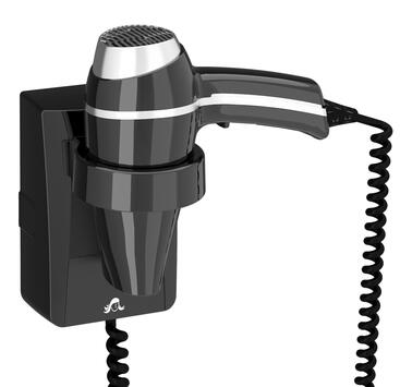 SÈCHE-CHEVEUX CLIPPER II 1400W NOIR SUPPORT BASE