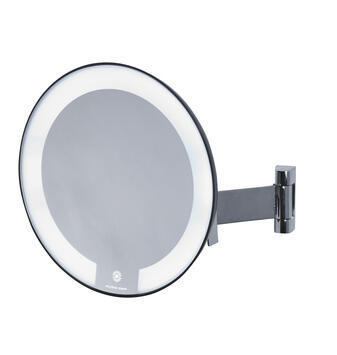 MIROIR LUMINEUX COSMOS BRAS PLAT LAITON CHROME