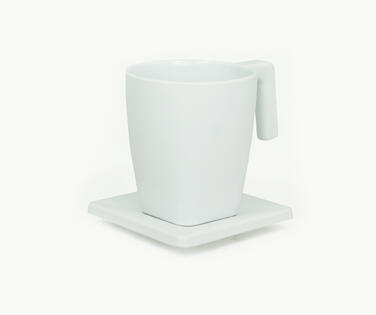 TASSE 200ML AVEC SOUCOUPE BLANCHE MAESTRO
