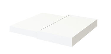 PLATEAU MODULABLE CHAMBRE ORCHESTRO MÉLAMINE BLANC