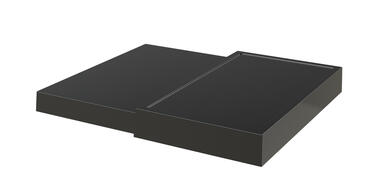 PLATEAU ACCUEIL ORCHESTRO MODULABLE MÉLAMINE NOIR