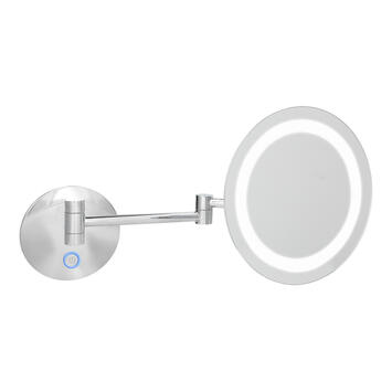 MIROIR GROSSISSANT LUMINEUX CÉLESTE SUR SECTEUR 2 ÉCLAIRAGES