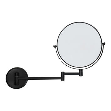 MIROIR DOUBLE FACE MURAL FIESTA NOIR MAT