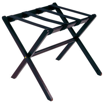 RACK À BAGAGES SANS DOSSERET BOIS ACAJOU