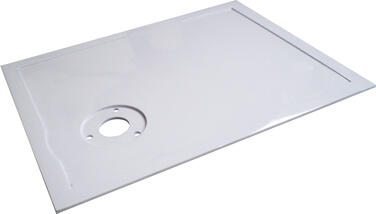 PLATEAU ZEN LINE II MAIN TRAY PERÇÉ BLANC